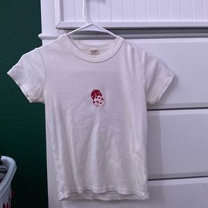 Brandy Melville heart dice baby T-shirt